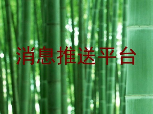 消息推送平台
