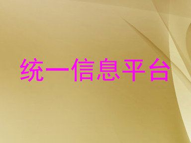 统一信息平台