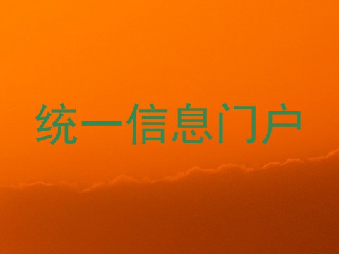 统一信息门户