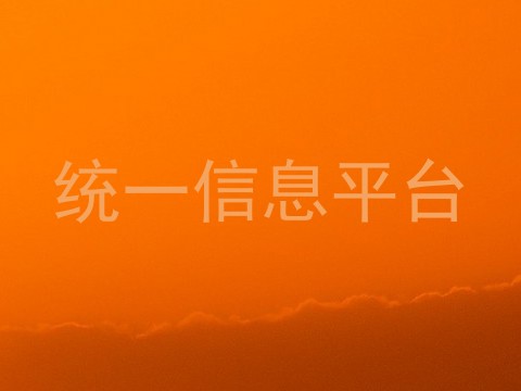 统一信息平台