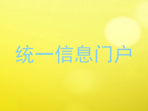 统一信息门户