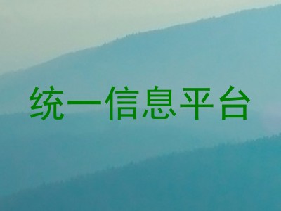 统一信息平台