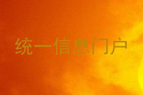 统一信息门户