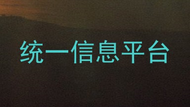 统一信息平台
