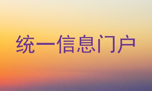 统一信息门户