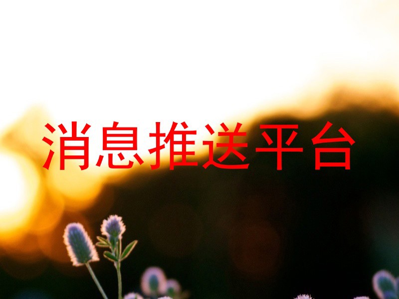 消息推送平台