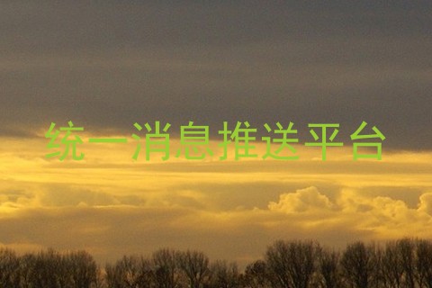 统一消息推送平台