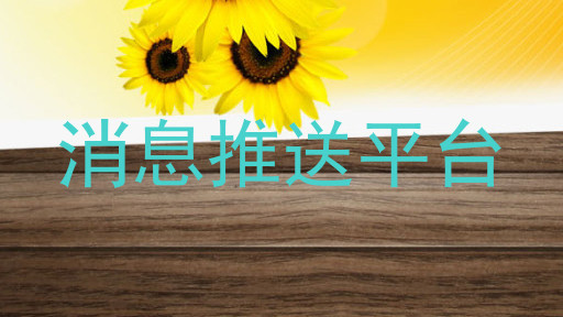 消息推送平台