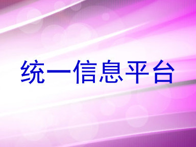 统一信息平台