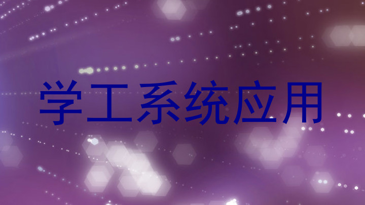 学工系统应用