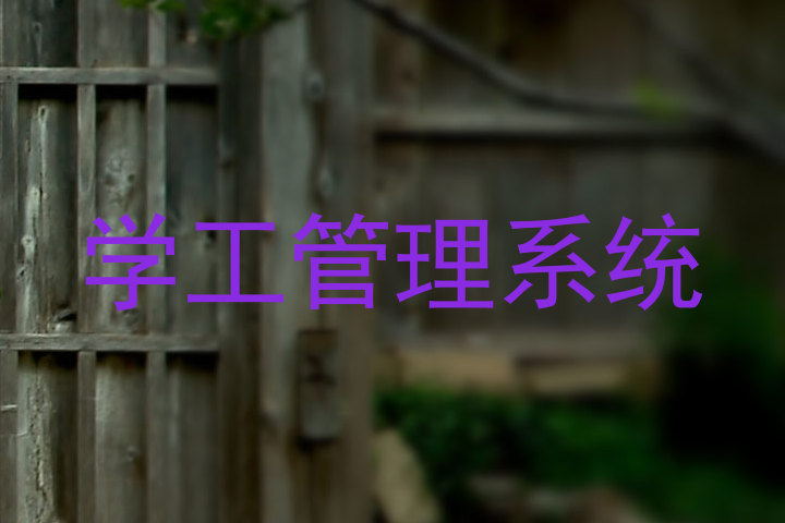 学工管理系统