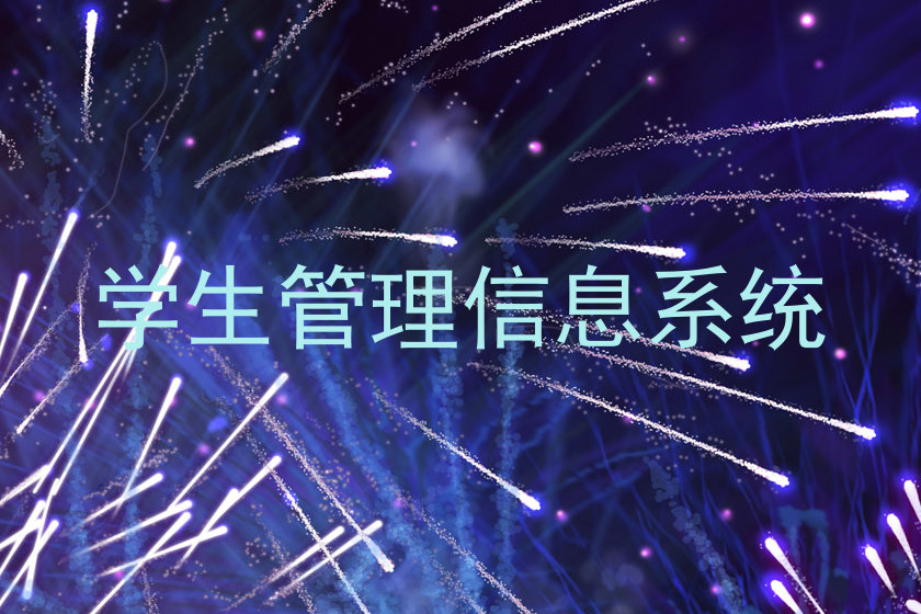 学生管理信息系统