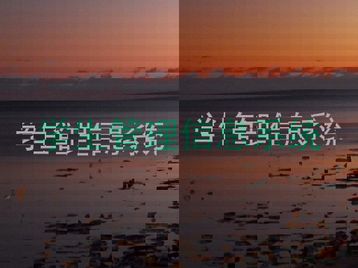 学生管理信息系统