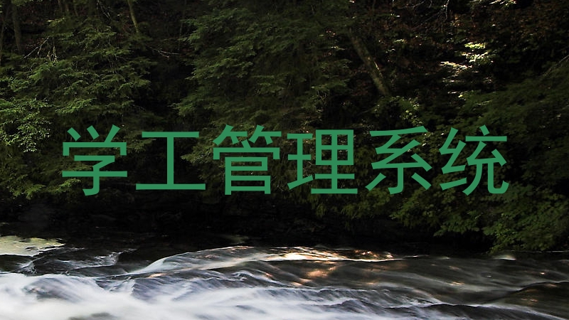 学工管理系统