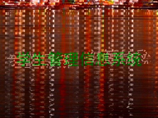 学生管理信息系统