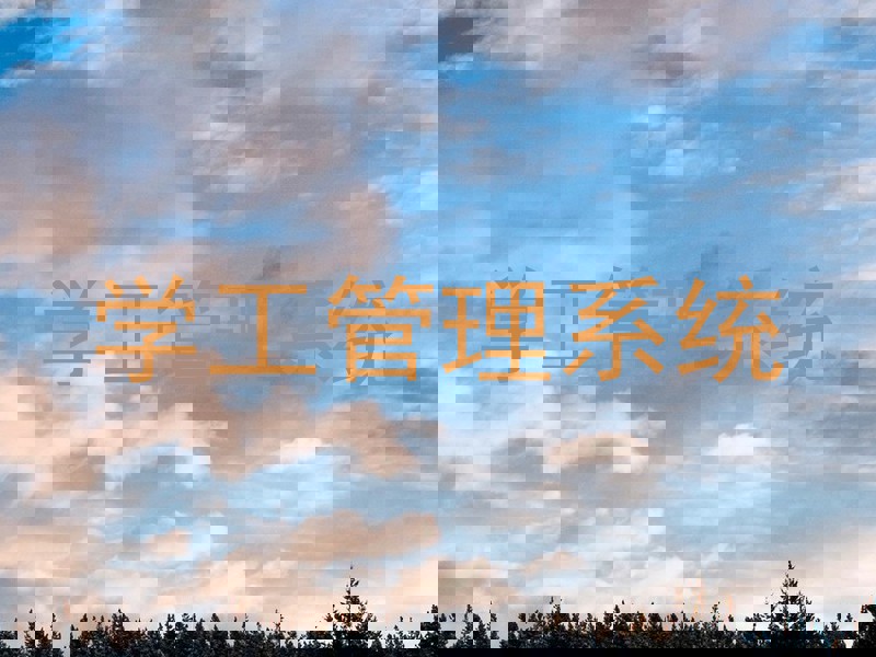 学工管理系统