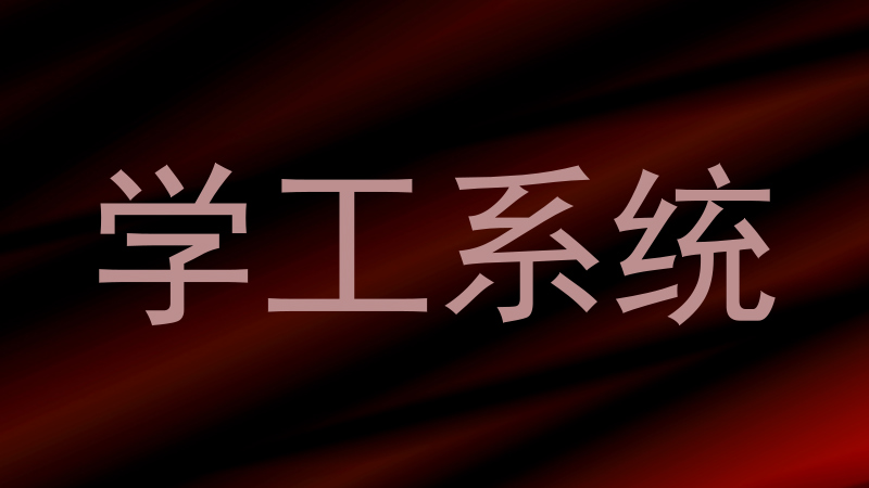学工系统