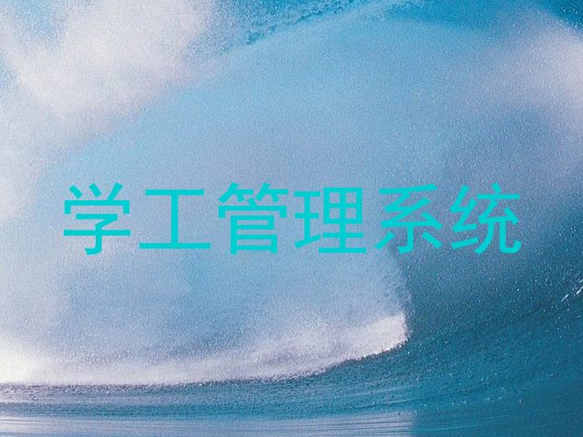 学工管理系统