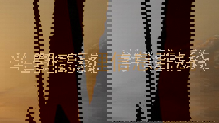 学生管理信息系统