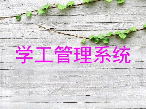 学工管理系统