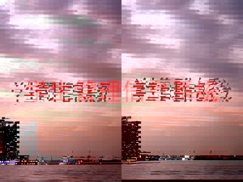 学生管理信息系统