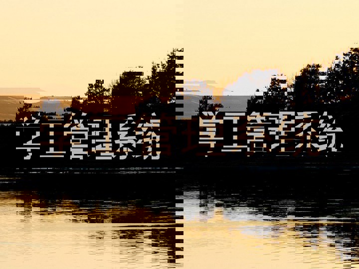 学工管理系统