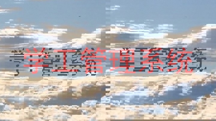 学工管理系统