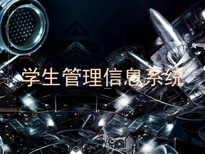 学生管理信息系统