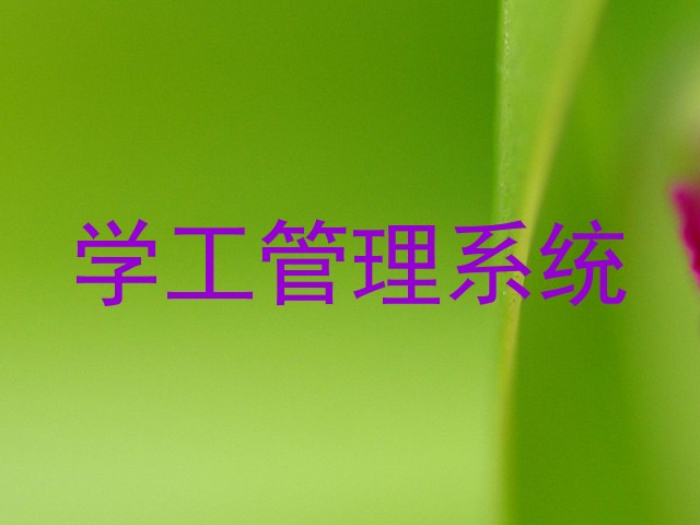 学工管理系统