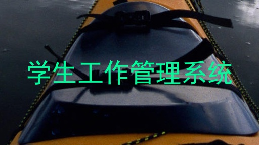 学生工作管理系统