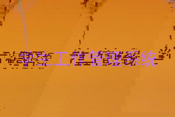 学生工作管理系统