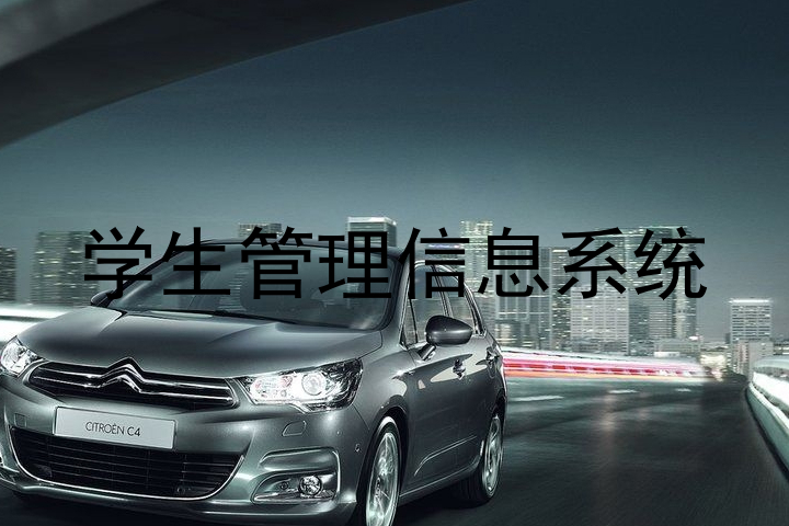 学生管理信息系统