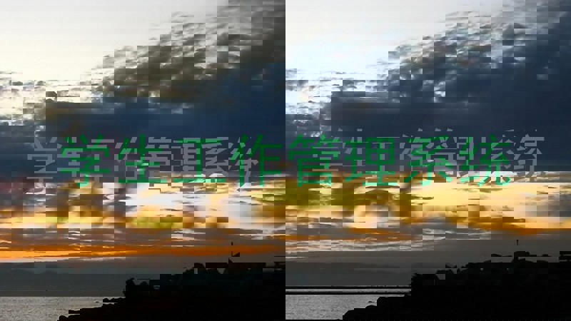 学生工作管理系统