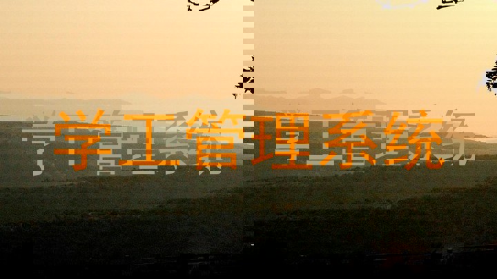 学工管理系统