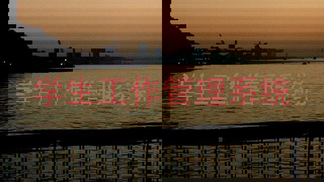 学生工作管理系统