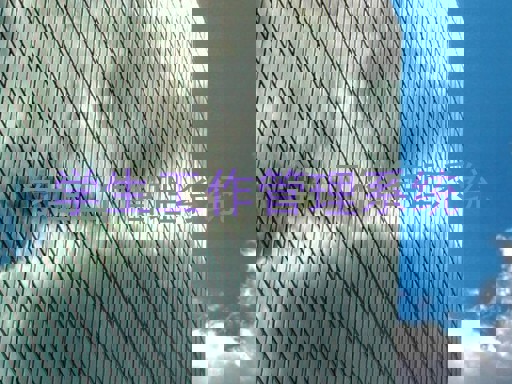 学生工作管理系统