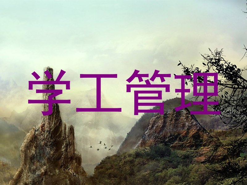 学工管理