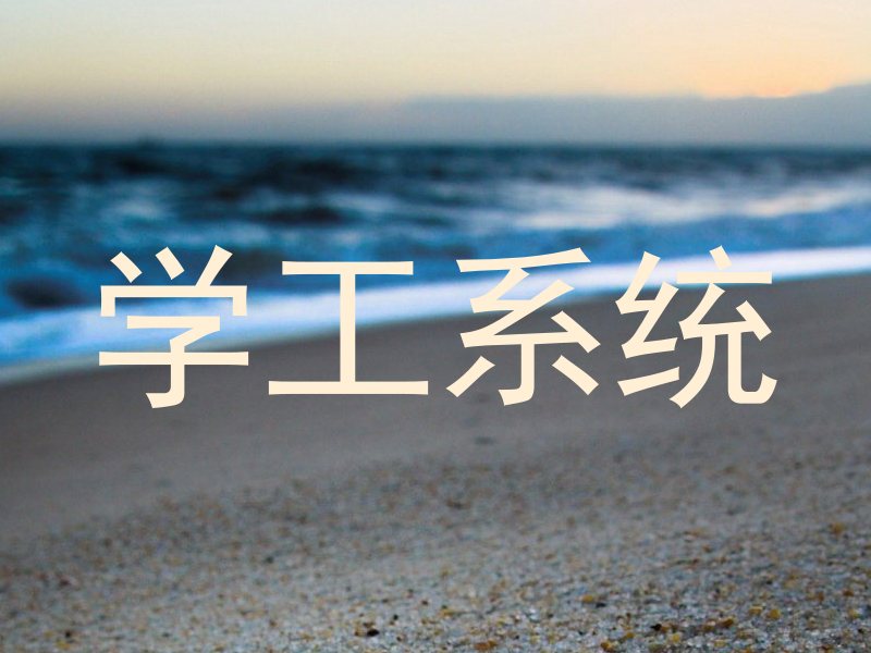 学工系统