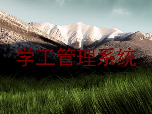 学工管理系统
