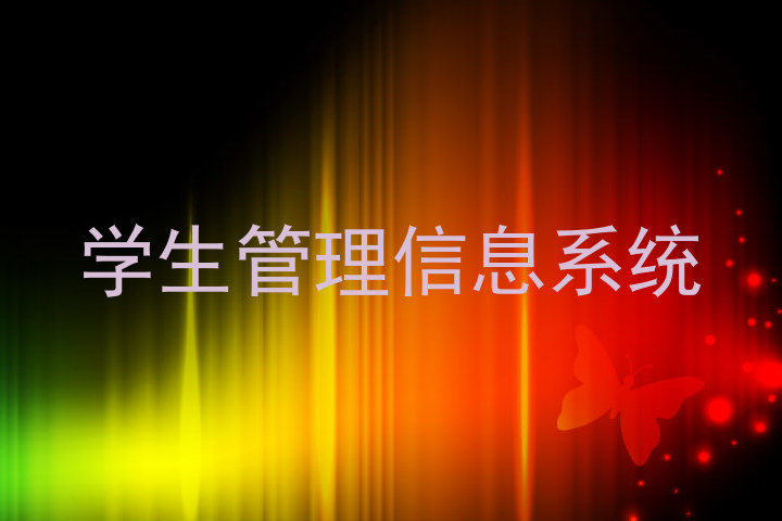 学生管理信息系统
