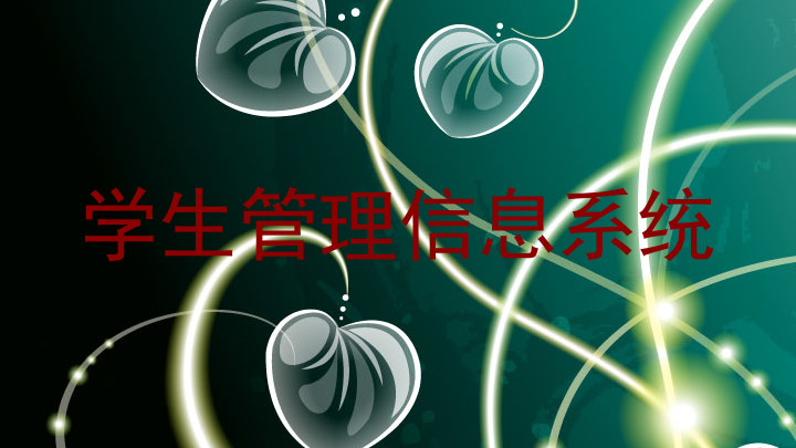 学生管理信息系统