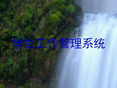 学生工作管理系统