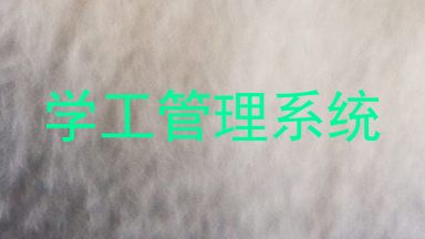 学工管理系统