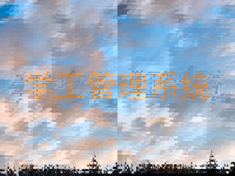 学工管理系统