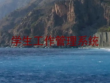 学生工作管理系统