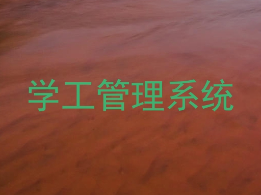 学工管理系统