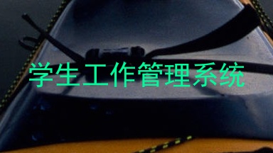 学生工作管理系统
