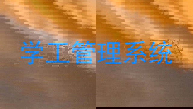学工管理系统
