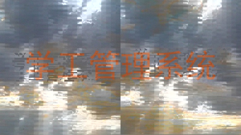 学工管理系统