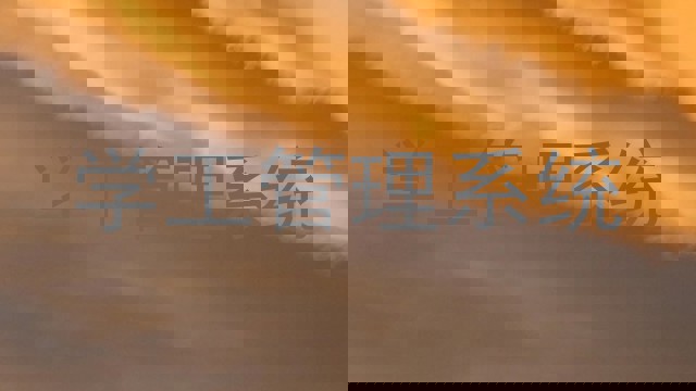 学工管理系统